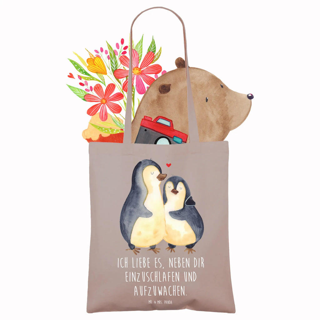 Tragetasche Pinguine Einschlafen Beuteltasche, Beutel, Einkaufstasche, Jutebeutel, Stoffbeutel, Tasche, Shopper, Umhängetasche, Strandtasche, Schultertasche, Stofftasche, Tragetasche, Badetasche, Jutetasche, Einkaufstüte, Laptoptasche, Liebe, Partner, Freund, Freundin, Ehemann, Ehefrau, Heiraten, Verlobung, Heiratsantrag, Liebesgeschenk, Jahrestag, Hocheitstag, Valentinstag, Geschenk für Frauen, Hochzeitstag, Mitbringsel, Geschenk für Freundin, Geschenk für Partner, Liebesbeweis, für Männer, für Ehemann