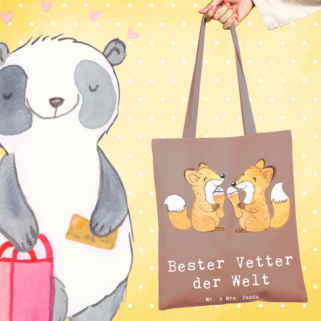 Tragetasche Fuchs Bester Vetter der Welt Beuteltasche, Beutel, Einkaufstasche, Jutebeutel, Stoffbeutel, Tasche, Shopper, Umhängetasche, Strandtasche, Schultertasche, Stofftasche, Tragetasche, Badetasche, Jutetasche, Einkaufstüte, Laptoptasche, für, Dankeschön, Geschenk, Schenken, Geburtstag, Geburtstagsgeschenk, Geschenkidee, Danke, Bedanken, Mitbringsel, Freude machen, Geschenktipp, Vetter, Cousin, Kousin, Sohn von Onkel, Sohn von Tante, Familie, Verwandtschaft, Cousine