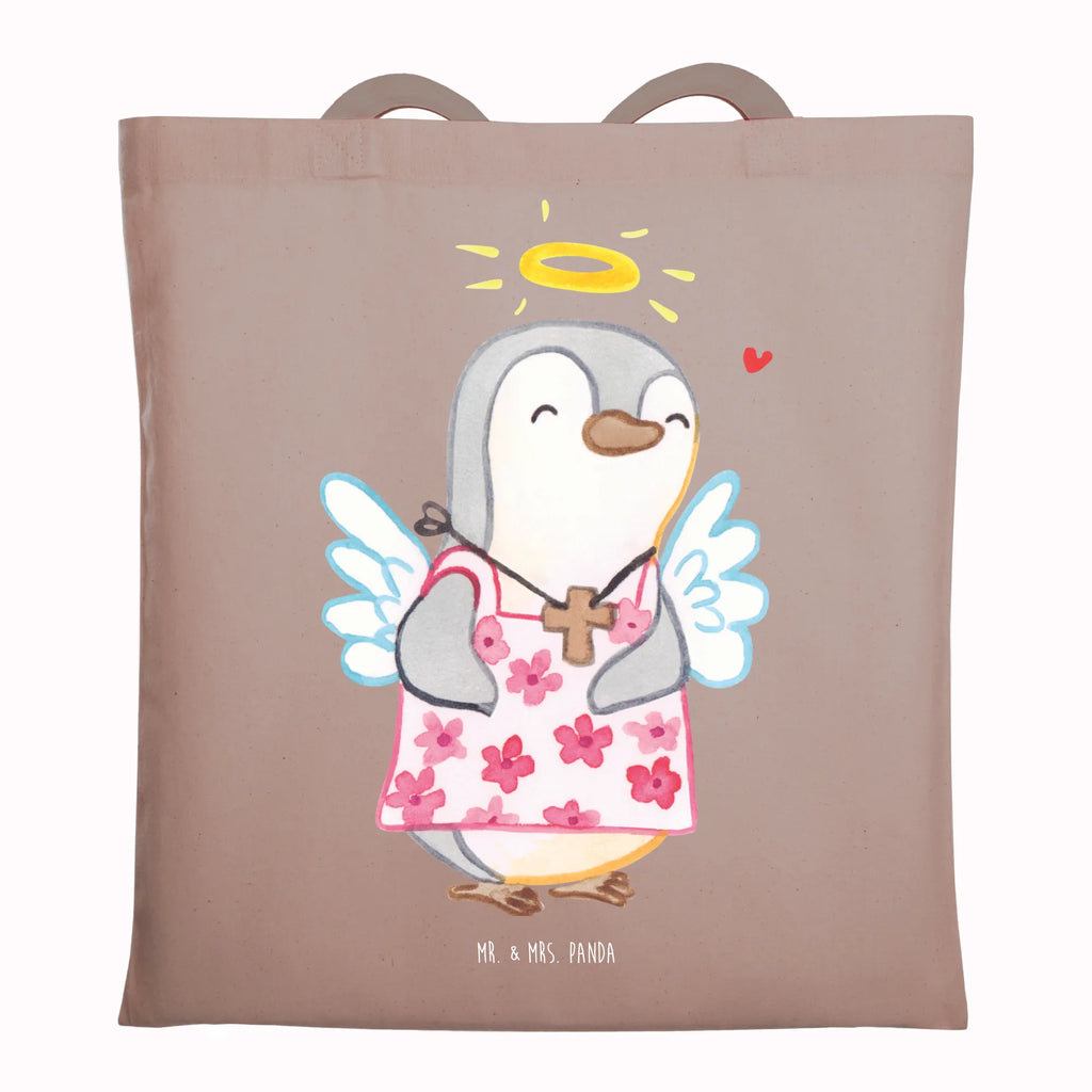 Tragetasche Pinguin Konfirmation Beuteltasche, Beutel, Einkaufstasche, Jutebeutel, Stoffbeutel, Tasche, Shopper, Umhängetasche, Strandtasche, Schultertasche, Stofftasche, Tragetasche, Badetasche, Jutetasche, Einkaufstüte, Laptoptasche, Konfirmation, Kommunion, Jugendweihe, Konfirmation Geschenk, Schutzengel, Zuversicht, Vertrauen