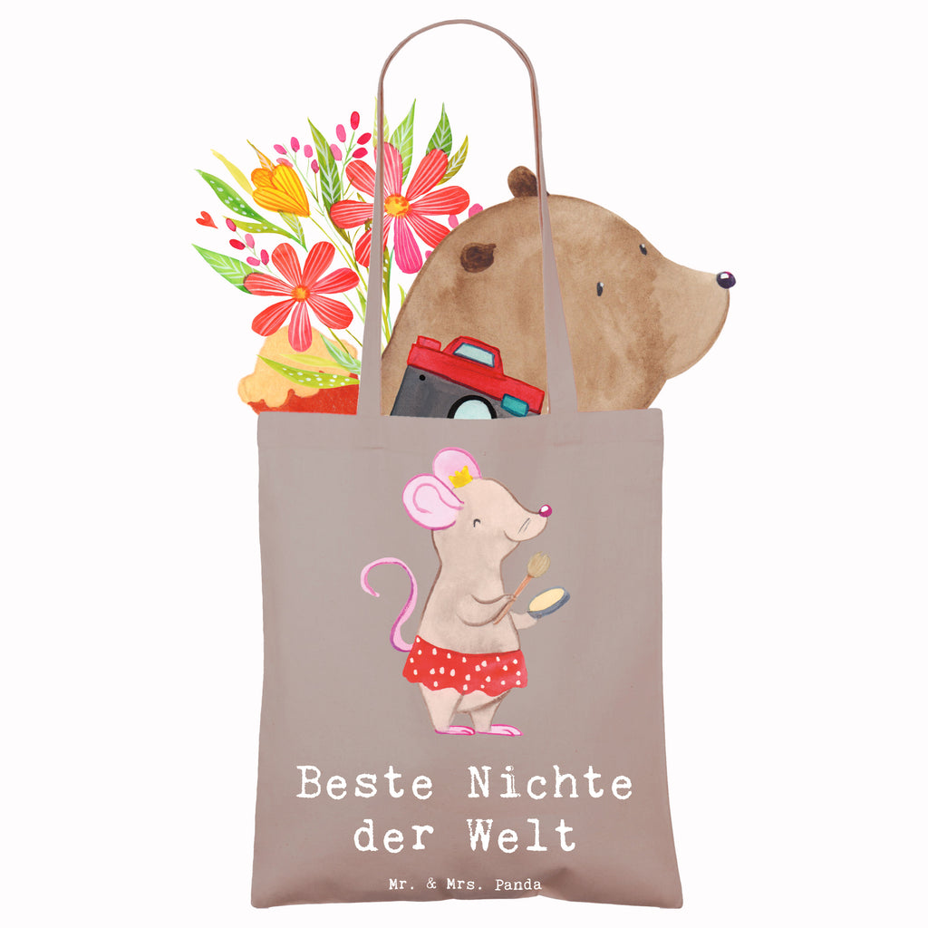 Tragetasche Maus Beste Nichte der Welt Beuteltasche, Beutel, Einkaufstasche, Jutebeutel, Stoffbeutel, Tasche, Shopper, Umhängetasche, Strandtasche, Schultertasche, Stofftasche, Tragetasche, Badetasche, Jutetasche, Einkaufstüte, Laptoptasche, für, Dankeschön, Geschenk, Schenken, Geburtstag, Geburtstagsgeschenk, Geschenkidee, Danke, Bedanken, Mitbringsel, Freude machen, Geschenktipp, Nichte, Onkel, Tante, Patentante, Patenonkel, Patenkind, Taufe, Tochter der Schwester, Tochter des Bruders, Beste