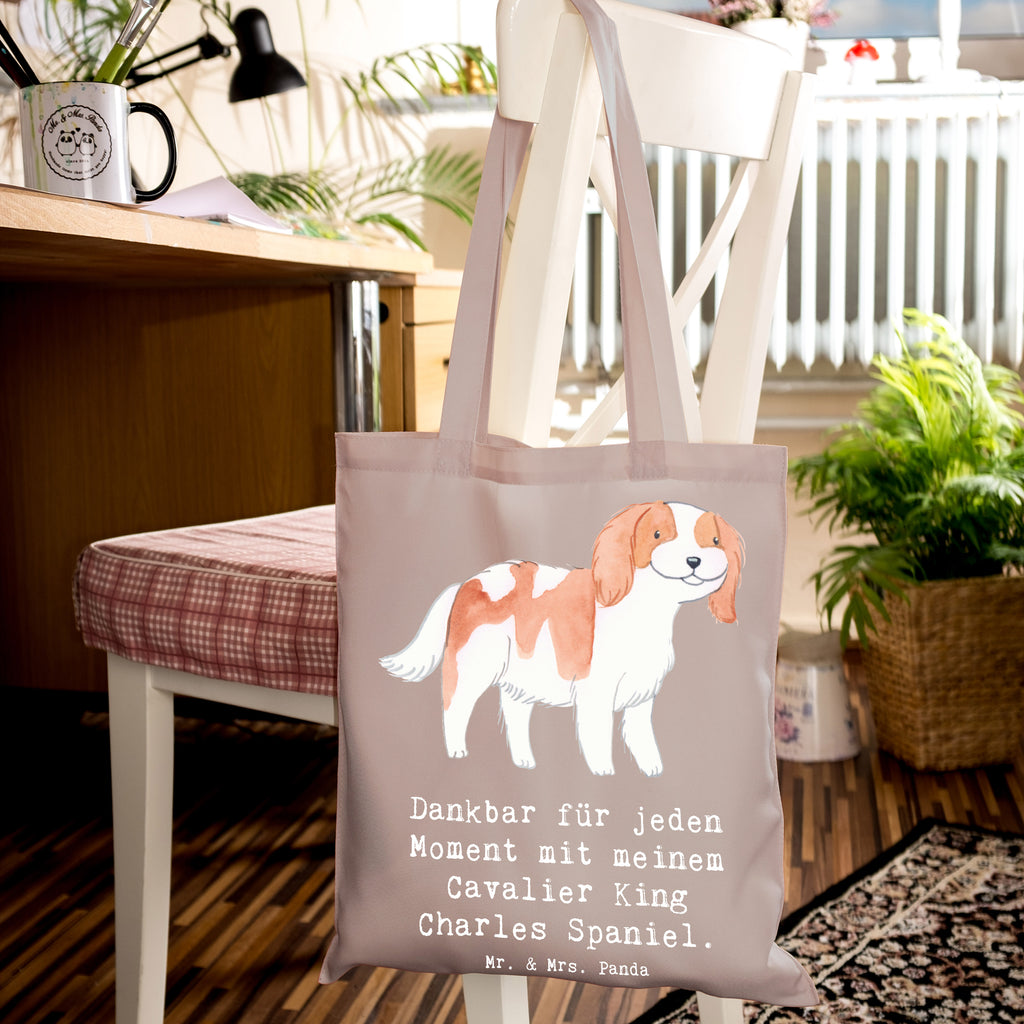 Tragetasche Cavalier King Charles Spaniel Moment Beuteltasche, Beutel, Einkaufstasche, Jutebeutel, Stoffbeutel, Tasche, Shopper, Umhängetasche, Strandtasche, Schultertasche, Stofftasche, Tragetasche, Badetasche, Jutetasche, Einkaufstüte, Laptoptasche, Hund, Hunderasse, Rassehund, Hundebesitzer, Geschenk, Tierfreund, Schenken, Welpe, Cavalier King Charles Spaniel