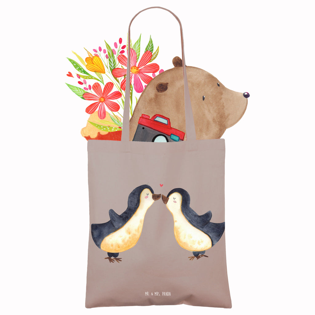 Tragetasche Pinguine Kuss Beuteltasche, Beutel, Einkaufstasche, Jutebeutel, Stoffbeutel, Tasche, Shopper, Umhängetasche, Strandtasche, Schultertasche, Stofftasche, Tragetasche, Badetasche, Jutetasche, Einkaufstüte, Laptoptasche, Liebe, Partner, Freund, Freundin, Ehemann, Ehefrau, Heiraten, Verlobung, Heiratsantrag, Liebesgeschenk, Jahrestag, Hocheitstag, Valentinstag, Geschenk für Frauen, Hochzeitstag, Mitbringsel, Geschenk für Freundin, Geschenk für Partner, Liebesbeweis, für Männer, für Ehemann