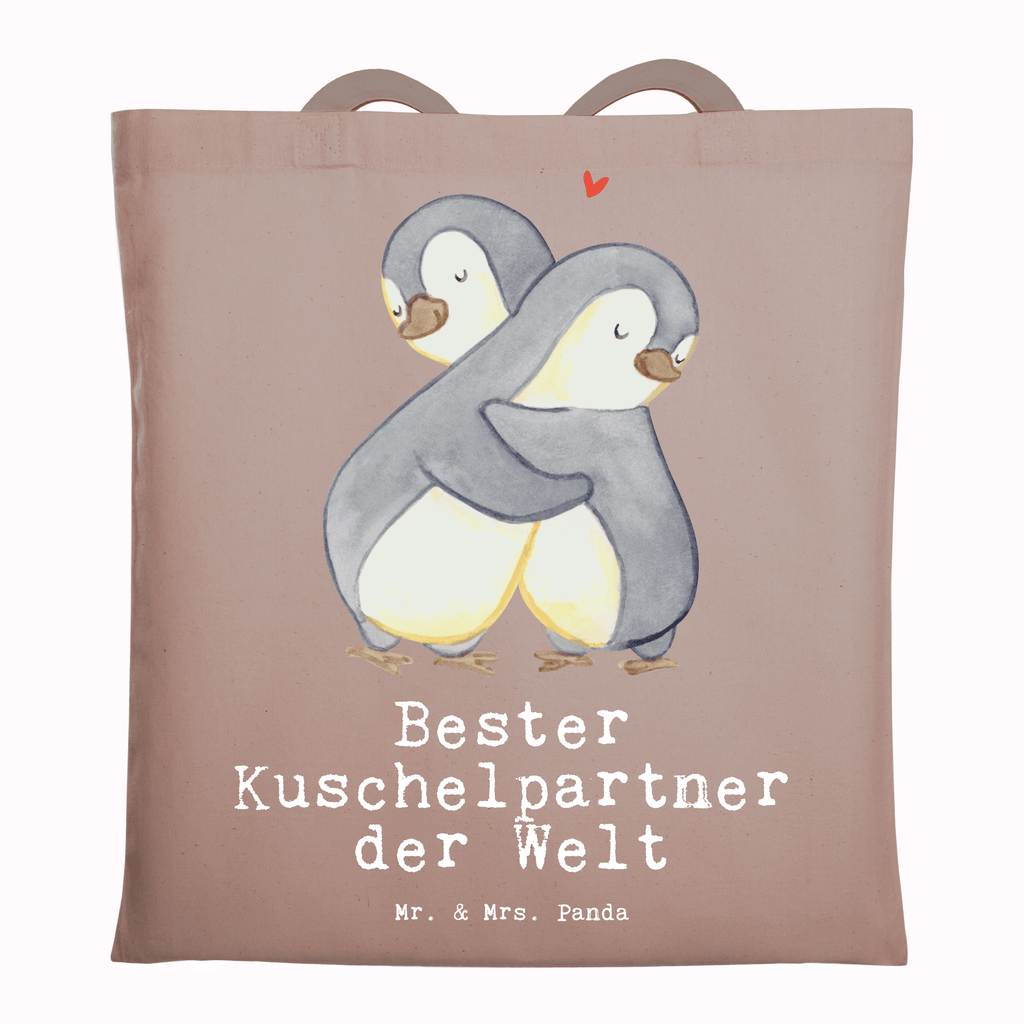 Tragetasche Pinguin Bester Kuschelpartner der Welt Beuteltasche, Beutel, Einkaufstasche, Jutebeutel, Stoffbeutel, Tasche, Shopper, Umhängetasche, Strandtasche, Schultertasche, Stofftasche, Tragetasche, Badetasche, Jutetasche, Einkaufstüte, Laptoptasche, für, Dankeschön, Geschenk, Schenken, Geburtstag, Geburtstagsgeschenk, Geschenkidee, Danke, Bedanken, Mitbringsel, Freude machen, Geschenktipp, Kuschelpartner, Lebenspartner, Ehepartner, Partner, Ehemann, Ehefrau, Kuscheln, Bett, Liebe, Freund, Freundin, Hochzeitstag, verliebt