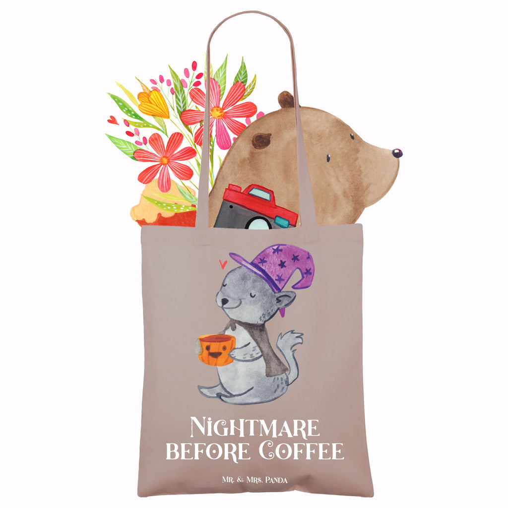 Tragetasche Kater Kaffee Beuteltasche, Beutel, Einkaufstasche, Jutebeutel, Stoffbeutel, Tasche, Shopper, Umhängetasche, Strandtasche, Schultertasche, Stofftasche, Tragetasche, Badetasche, Jutetasche, Einkaufstüte, Laptoptasche, Halloween, Deko, Martinssingen, Dekoration, Geschenke, Schenken, Hexe, Kater, Kaffee, Magie