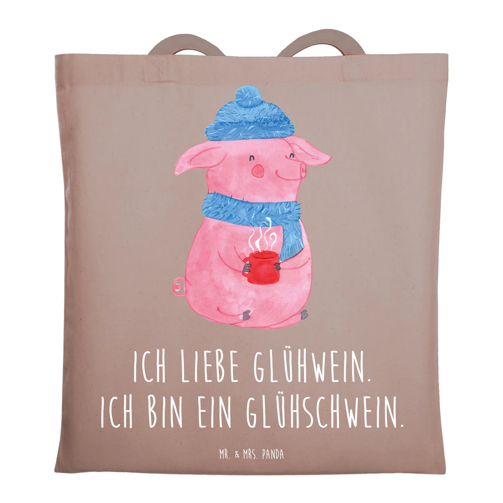 Tragetasche Glühschwein Beuteltasche, Beutel, Einkaufstasche, Jutebeutel, Stoffbeutel, Tasche, Shopper, Umhängetasche, Strandtasche, Schultertasche, Stofftasche, Tragetasche, Badetasche, Jutetasche, Einkaufstüte, Laptoptasche, Winter, Weihnachten, Weihnachtsdeko, Nikolaus, Advent, Heiligabend, Wintermotiv, Glühschwein, Glühwein, Weihnachtsmarkt, Punsch