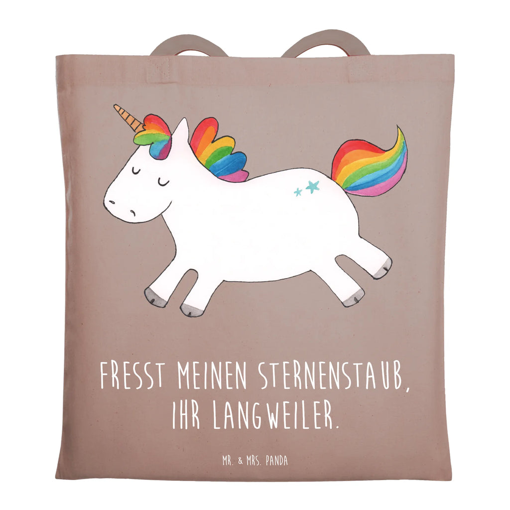 Tragetasche Einhorn Happy Beuteltasche, Beutel, Einkaufstasche, Jutebeutel, Stoffbeutel, Tasche, Shopper, Umhängetasche, Strandtasche, Schultertasche, Stofftasche, Tragetasche, Badetasche, Jutetasche, Einkaufstüte, Laptoptasche, Einhorn, Einhörner, Einhorn Deko, Unicorn, glücklich, fröhlich, Spaß, Freude, Lebensfreude, witzig, spannend, Lächeln, Lachen