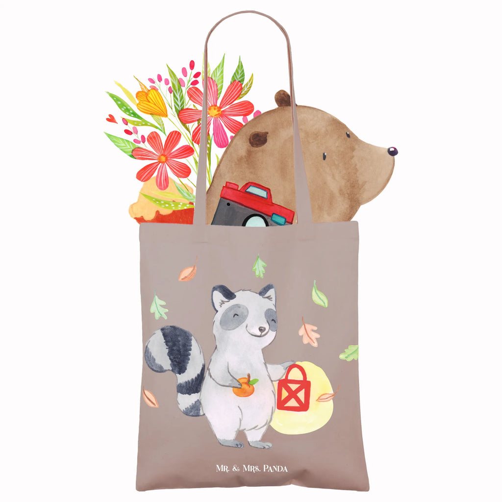 Tragetasche Waschbär Laterne Beuteltasche, Beutel, Einkaufstasche, Jutebeutel, Stoffbeutel, Tasche, Shopper, Umhängetasche, Strandtasche, Schultertasche, Stofftasche, Tragetasche, Badetasche, Jutetasche, Einkaufstüte, Laptoptasche, Halloween, Deko, Martinssingen, Dekoration, Geschenke, Schenken, Halloween Deko, Trick or Treat, Süßes sonst gibt's saures, Waschbär, Laterne, Herbst