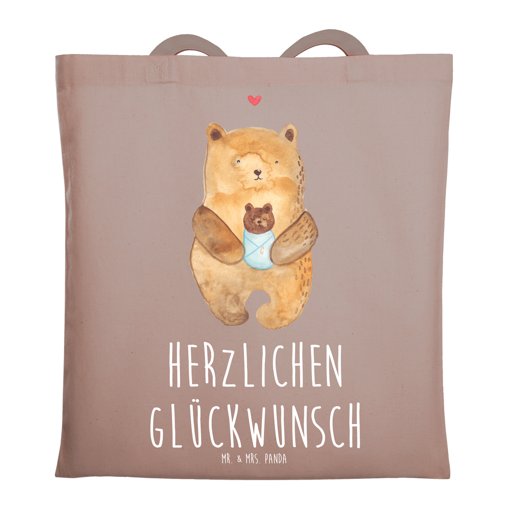 Tragetasche Bär Baby Beuteltasche, Beutel, Einkaufstasche, Jutebeutel, Stoffbeutel, Tasche, Shopper, Umhängetasche, Strandtasche, Schultertasche, Stofftasche, Tragetasche, Badetasche, Jutetasche, Einkaufstüte, Laptoptasche, Bär, Teddy, Teddybär, Eltern, Mutter, Baby, Taufe, Geburt, Nichte, Neffe, Enkel, Enkelin, Täufling, Geburtstag, Glückwunsch