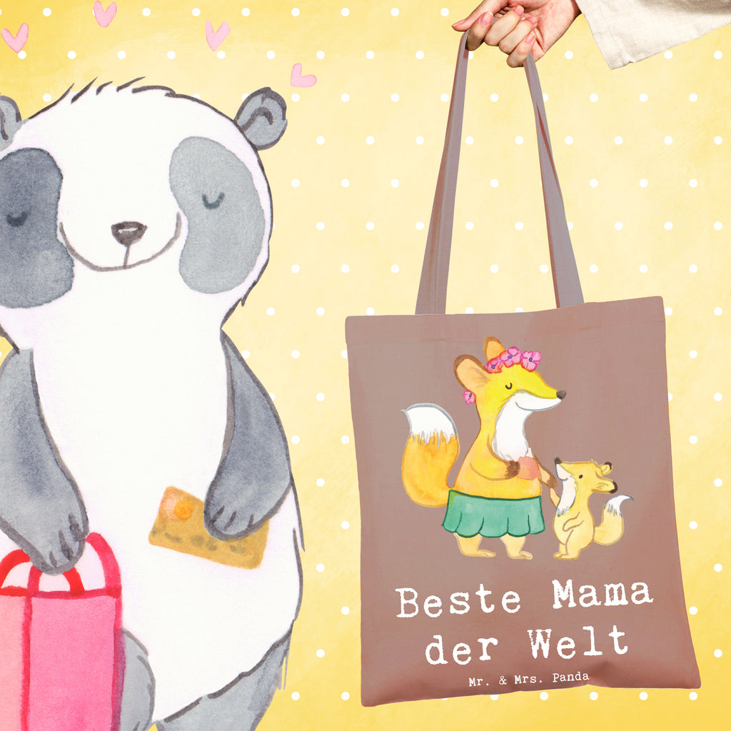 Tragetasche Fuchs Beste Mama der Welt Beuteltasche, Beutel, Einkaufstasche, Jutebeutel, Stoffbeutel, Tasche, Shopper, Umhängetasche, Strandtasche, Schultertasche, Stofftasche, Tragetasche, Badetasche, Jutetasche, Einkaufstüte, Laptoptasche, für, Dankeschön, Geschenk, Schenken, Geburtstag, Geburtstagsgeschenk, Geschenkidee, Danke, Bedanken, Mitbringsel, Freude machen, Geschenktipp, Mama, Mami, Mutter, Muttertag, Mutti, Ma, Tochter, Sohn, Beste Mama, Beste, Supermama