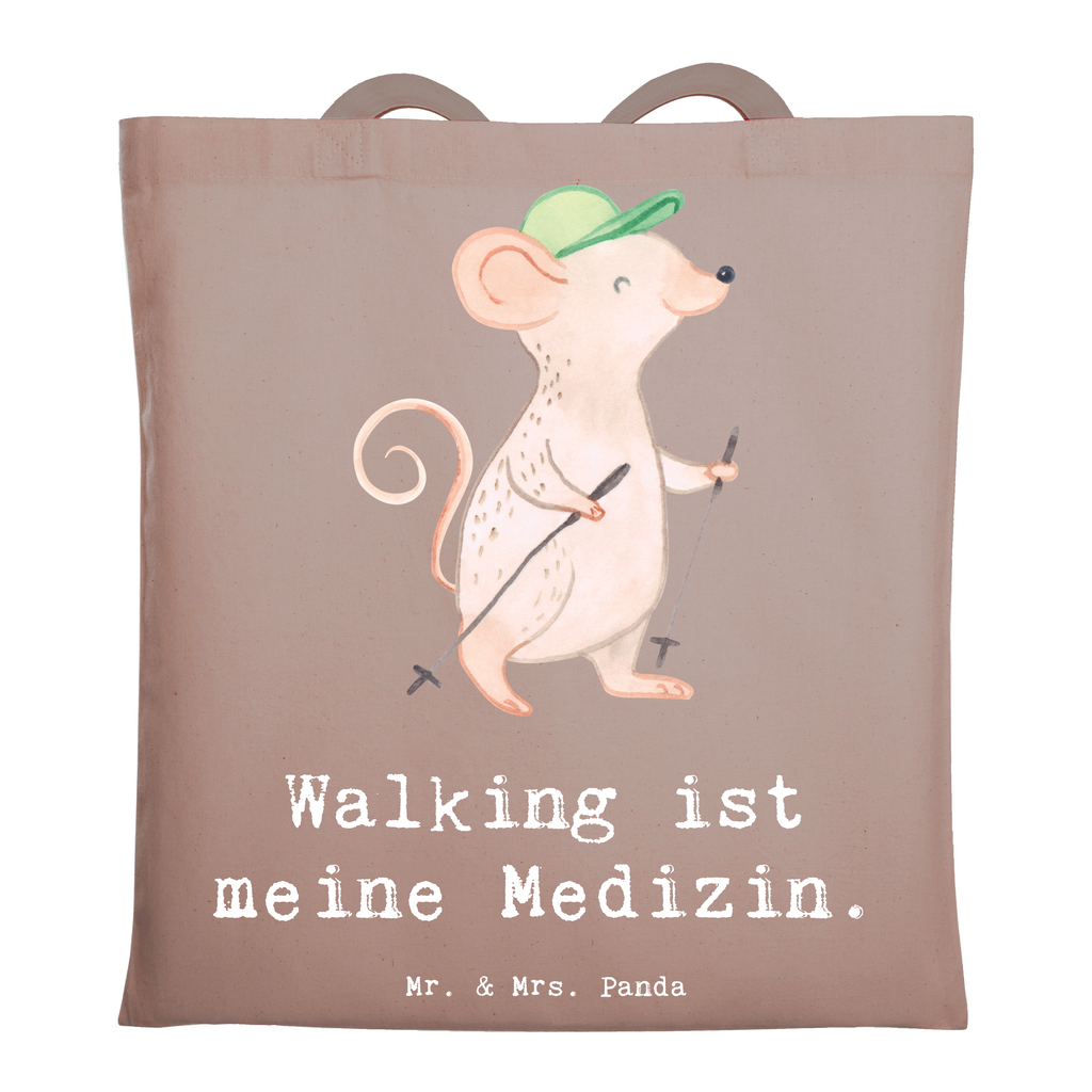 Tragetasche Maus Walking Beuteltasche, Beutel, Einkaufstasche, Jutebeutel, Stoffbeutel, Tasche, Shopper, Umhängetasche, Strandtasche, Schultertasche, Stofftasche, Tragetasche, Badetasche, Jutetasche, Einkaufstüte, Laptoptasche, Geschenk, Sport, Sportart, Hobby, Schenken, Danke, Dankeschön, Auszeichnung, Gewinn, Sportler, Walking, Walken, schnelles Gehen, Spazieren gehen