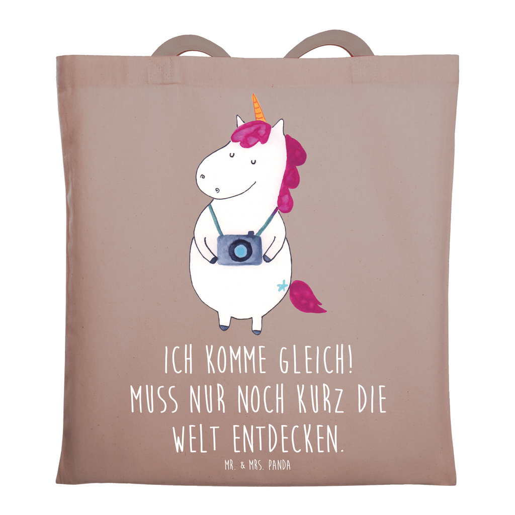 Tragetasche Einhorn Fotograf Beuteltasche, Beutel, Einkaufstasche, Jutebeutel, Stoffbeutel, Tasche, Shopper, Umhängetasche, Strandtasche, Schultertasche, Stofftasche, Tragetasche, Badetasche, Jutetasche, Einkaufstüte, Laptoptasche, Einhorn, Einhörner, Einhorn Deko, Pegasus, Unicorn, Fotograf, Fotografie, Kamera, Reisen, Weltreise, Weltenbummler, Urlaub, Tourist, Kurztrip, Reise, Städtereise