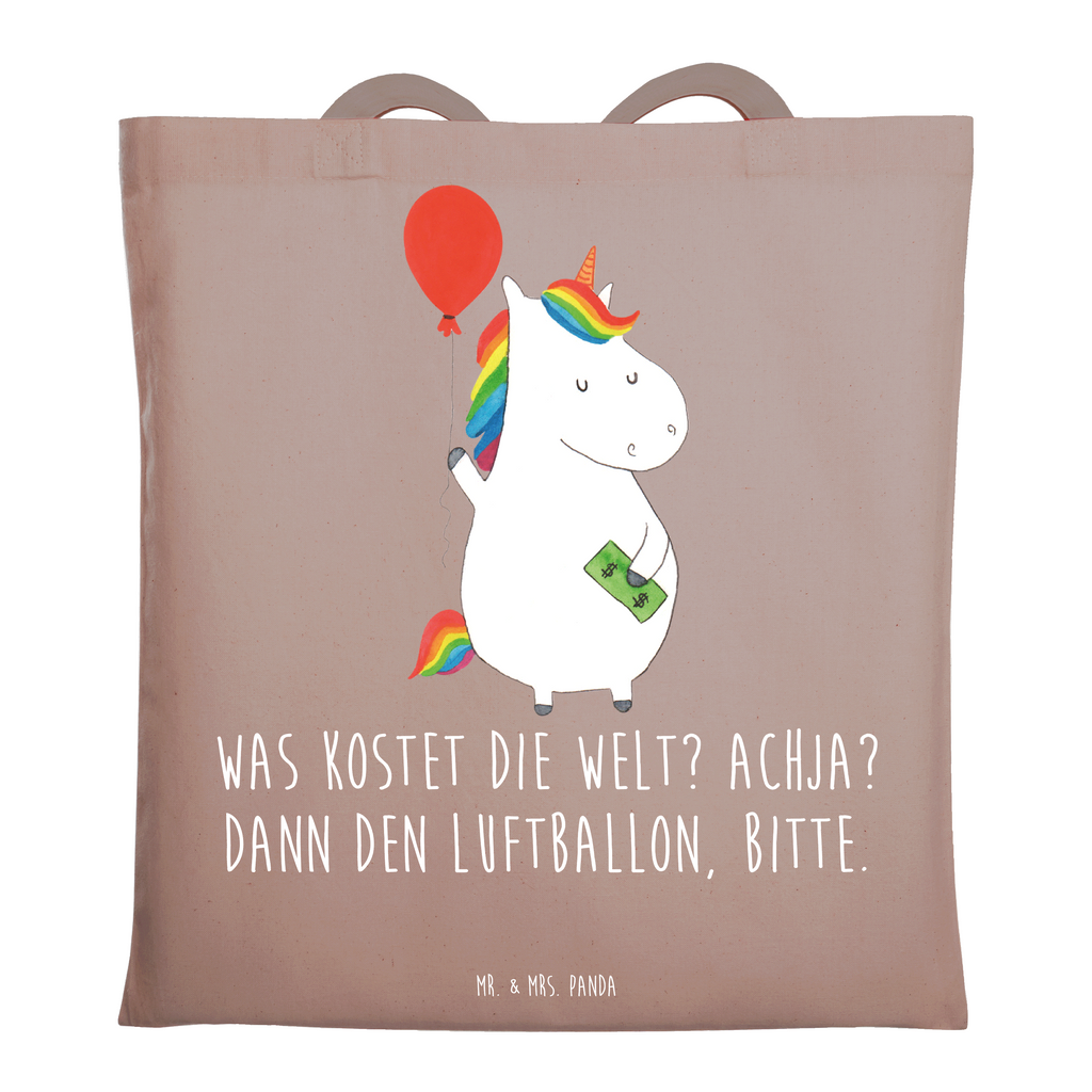 Tragetasche Einhorn Luftballon Beuteltasche, Beutel, Einkaufstasche, Jutebeutel, Stoffbeutel, Tasche, Shopper, Umhängetasche, Strandtasche, Schultertasche, Stofftasche, Tragetasche, Badetasche, Jutetasche, Einkaufstüte, Laptoptasche, Einhorn, Einhörner, Einhorn Deko, Pegasus, Unicorn, Luftballon, Geld, Lebenslust, Freude, Geschenk, Freundin