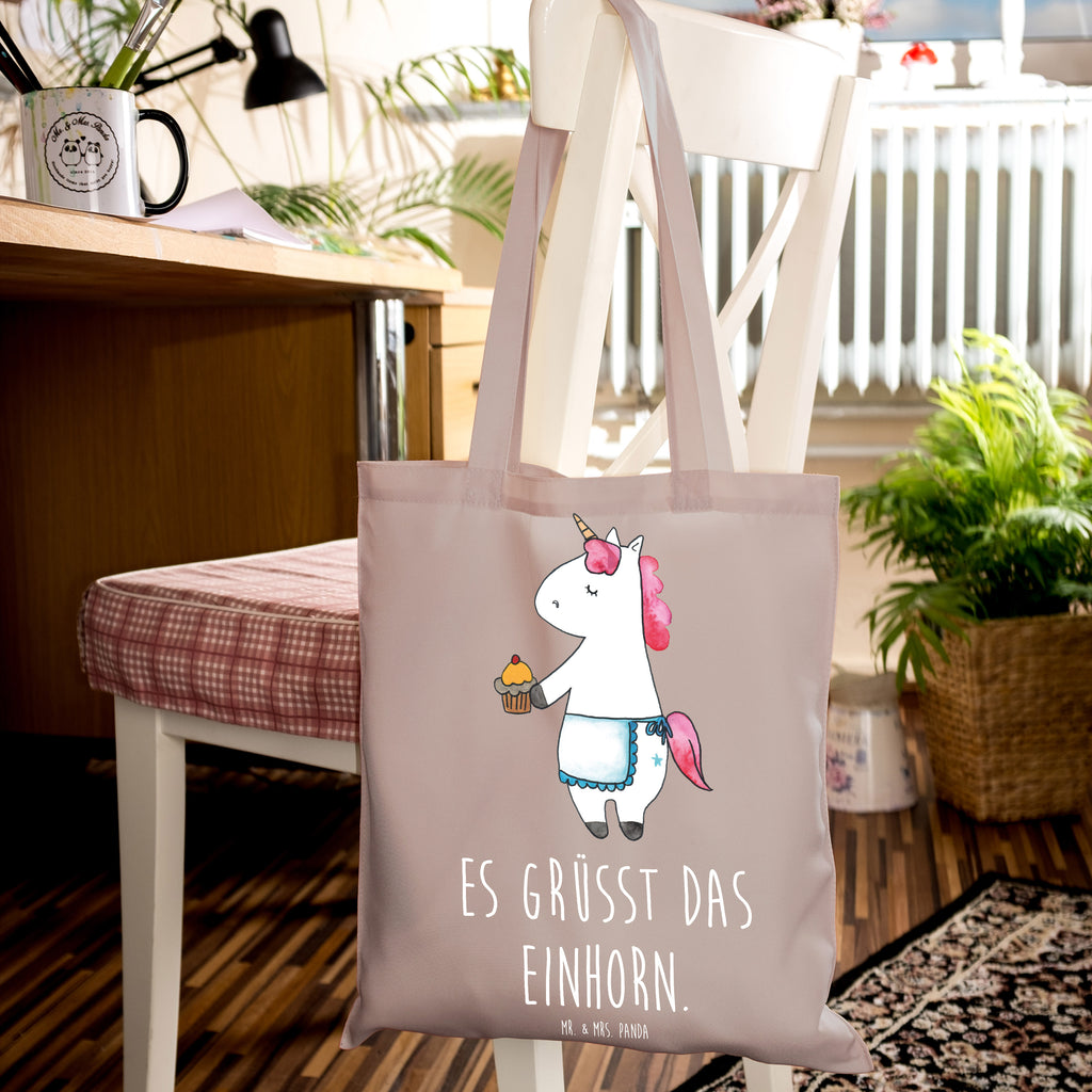 Tragetasche Einhorn Muffin Beuteltasche, Beutel, Einkaufstasche, Jutebeutel, Stoffbeutel, Tasche, Shopper, Umhängetasche, Strandtasche, Schultertasche, Stofftasche, Tragetasche, Badetasche, Jutetasche, Einkaufstüte, Laptoptasche, Einhorn, Einhörner, Einhorn Deko, Pegasus, Unicorn, Geburtstag, Backen, Muffin, Kekse, Geburtstagsgrüße, Glückwünsche, Liebesgrüße, Grüße