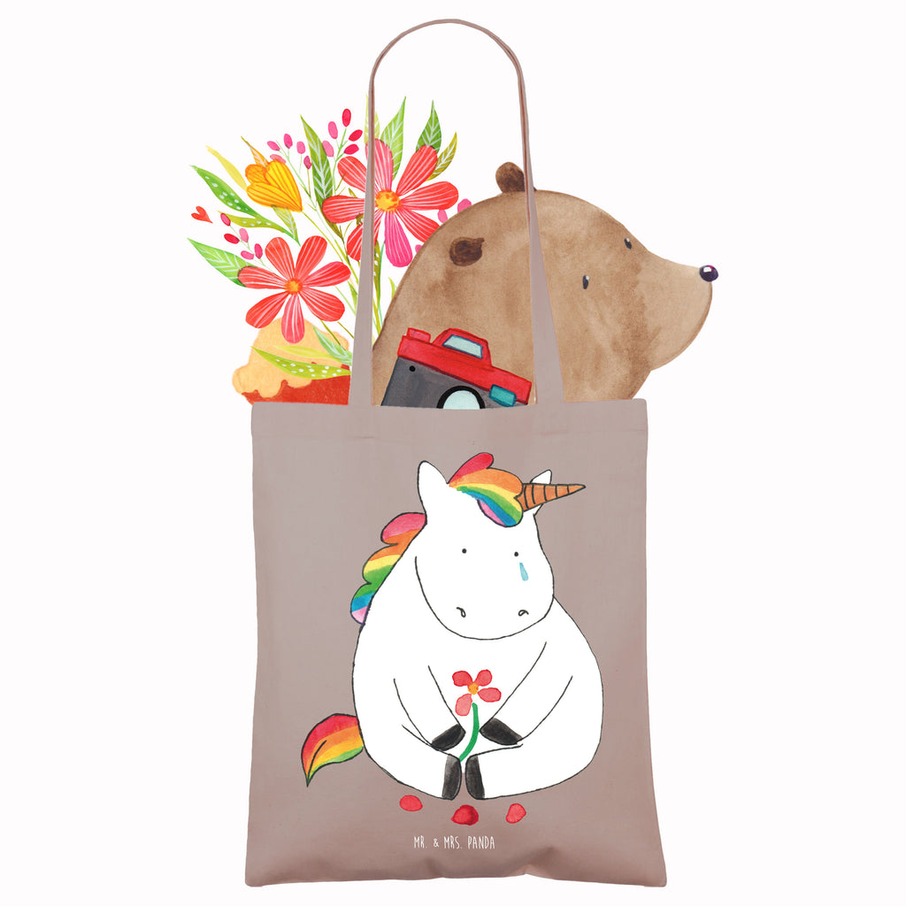 Tragetasche Einhorn Traurig Beuteltasche, Beutel, Einkaufstasche, Jutebeutel, Stoffbeutel, Tasche, Shopper, Umhängetasche, Strandtasche, Schultertasche, Stofftasche, Tragetasche, Badetasche, Jutetasche, Einkaufstüte, Laptoptasche, Einhorn, Einhörner, Einhorn Deko, Pegasus, Unicorn, Glitzer, Trösten. Freundschaft, Freunde, Liebe, Trauer, Grußkarte, Blume