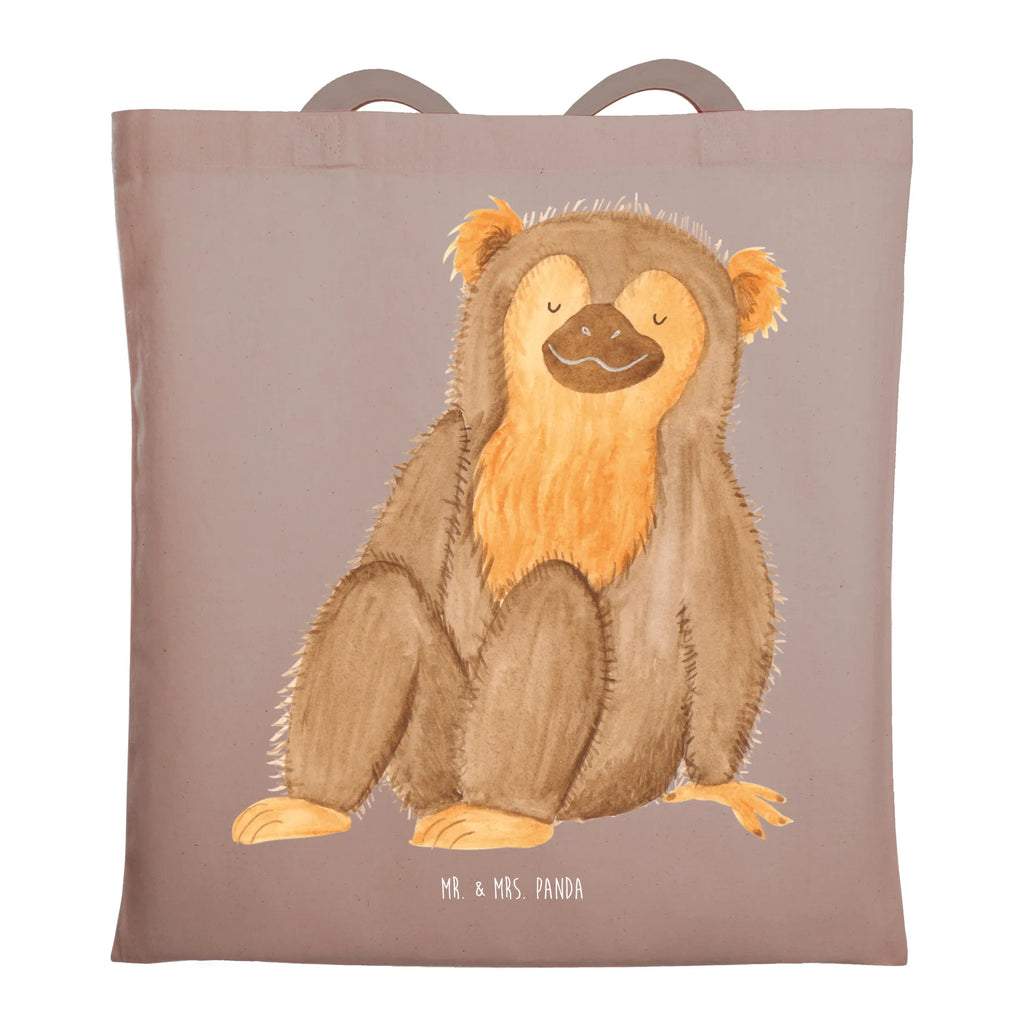 Tragetasche Affe Beuteltasche, Beutel, Einkaufstasche, Jutebeutel, Stoffbeutel, Tasche, Shopper, Umhängetasche, Strandtasche, Schultertasche, Stofftasche, Tragetasche, Badetasche, Jutetasche, Einkaufstüte, Laptoptasche, Afrika, Wildtiere, Affe, Äffchen, Affen, Selbstliebe, Respekt, Motivation, Selbstachtung, Liebe, Selbstbewusstsein, Selfcare