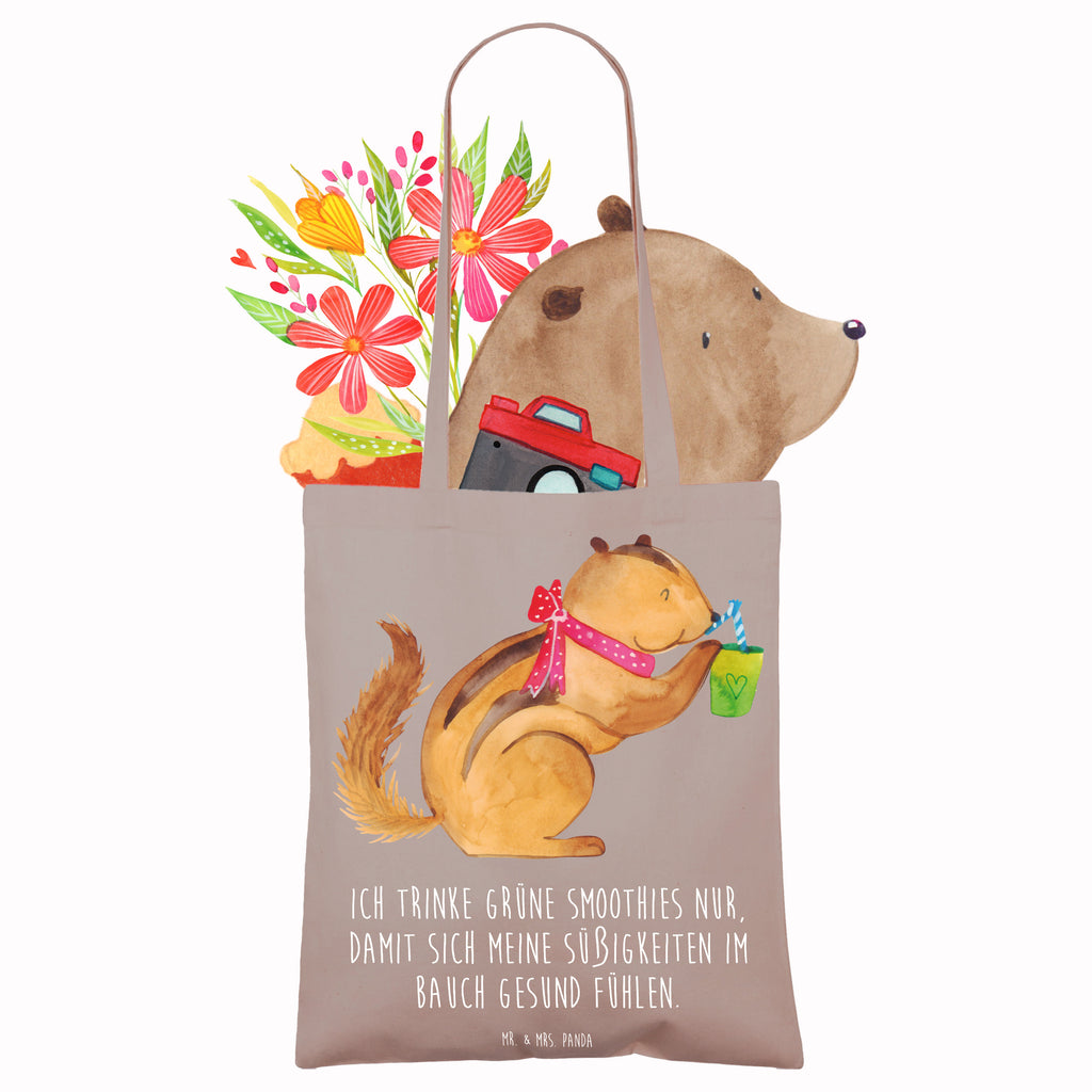 Tragetasche Eichhörnchen Smoothie Beuteltasche, Beutel, Einkaufstasche, Jutebeutel, Stoffbeutel, Tasche, Shopper, Umhängetasche, Strandtasche, Schultertasche, Stofftasche, Tragetasche, Badetasche, Jutetasche, Einkaufstüte, Laptoptasche, Tiermotive, Gute Laune, lustige Sprüche, Tiere, Green Smoothies, Diät, Abnehmen, Streifenhörnchen, Eichhörnchen