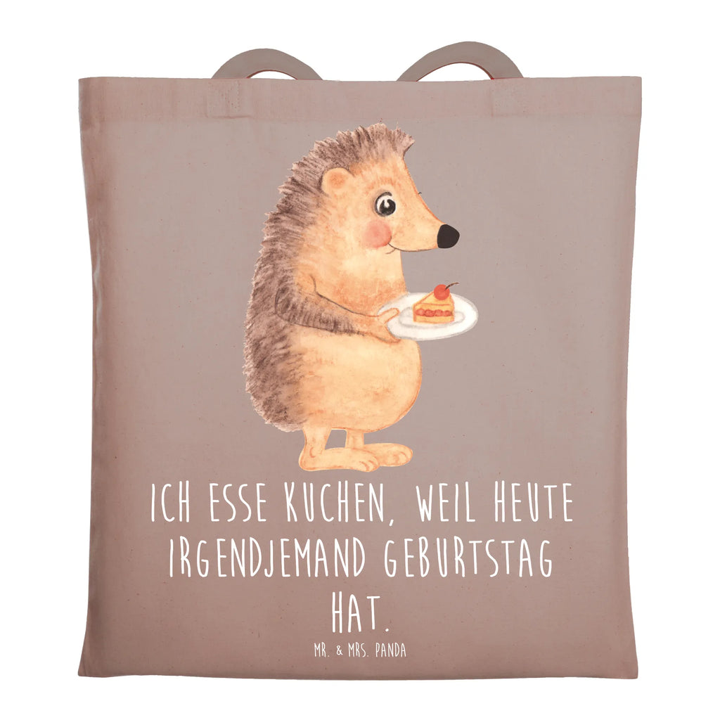 Tragetasche Igel mit Kuchenstück Beuteltasche, Beutel, Einkaufstasche, Jutebeutel, Stoffbeutel, Tasche, Shopper, Umhängetasche, Strandtasche, Schultertasche, Stofftasche, Tragetasche, Badetasche, Jutetasche, Einkaufstüte, Laptoptasche, Tiermotive, Gute Laune, lustige Sprüche, Tiere, Igel, Essen Spruch, Kuchen, Backen Geschenk, Kuchen backen, Einladung Party, Geburtstagskuchen, Torte