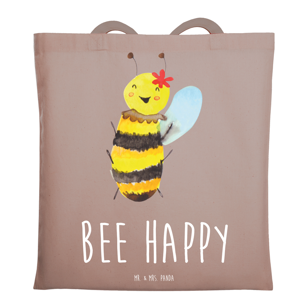 Tragetasche Biene Happy Beuteltasche, Beutel, Einkaufstasche, Jutebeutel, Stoffbeutel, Tasche, Shopper, Umhängetasche, Strandtasche, Schultertasche, Stofftasche, Tragetasche, Badetasche, Jutetasche, Einkaufstüte, Laptoptasche, Biene, Wespe, Hummel