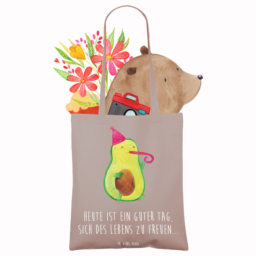 Tragetasche Avocado Partyhupe Beuteltasche, Beutel, Einkaufstasche, Jutebeutel, Stoffbeutel, Tasche, Shopper, Umhängetasche, Strandtasche, Schultertasche, Stofftasche, Tragetasche, Badetasche, Jutetasche, Einkaufstüte, Laptoptasche, Avocado, Veggie, Vegan, Gesund, Party, Feierlichkeit, Feier, Fete, Geburtstag, Gute Laune, Tröte