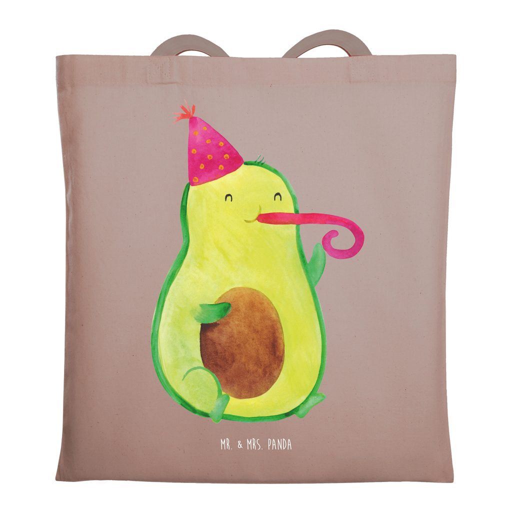 Tragetasche Avocado Partyhupe Beuteltasche, Beutel, Einkaufstasche, Jutebeutel, Stoffbeutel, Tasche, Shopper, Umhängetasche, Strandtasche, Schultertasche, Stofftasche, Tragetasche, Badetasche, Jutetasche, Einkaufstüte, Laptoptasche, Avocado, Veggie, Vegan, Gesund, Party, Feierlichkeit, Feier, Fete, Geburtstag, Gute Laune, Tröte