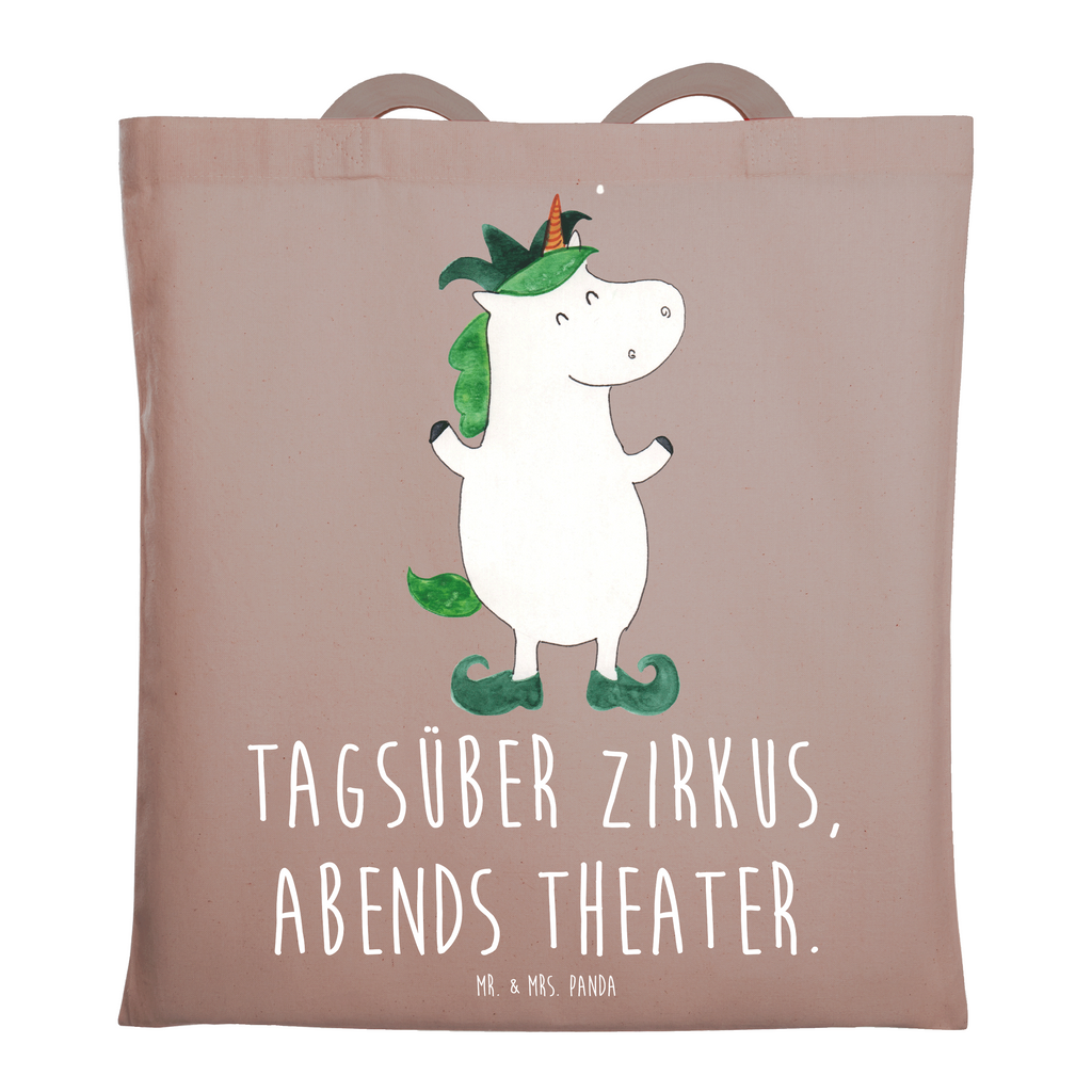 Tragetasche Einhorn Joker Beuteltasche, Beutel, Einkaufstasche, Jutebeutel, Stoffbeutel, Tasche, Shopper, Umhängetasche, Strandtasche, Schultertasche, Stofftasche, Tragetasche, Badetasche, Jutetasche, Einkaufstüte, Laptoptasche, Einhorn, Einhörner, Einhorn Deko, Pegasus, Unicorn, Hofnarr, Kasper, Gaukler, Mittelalter