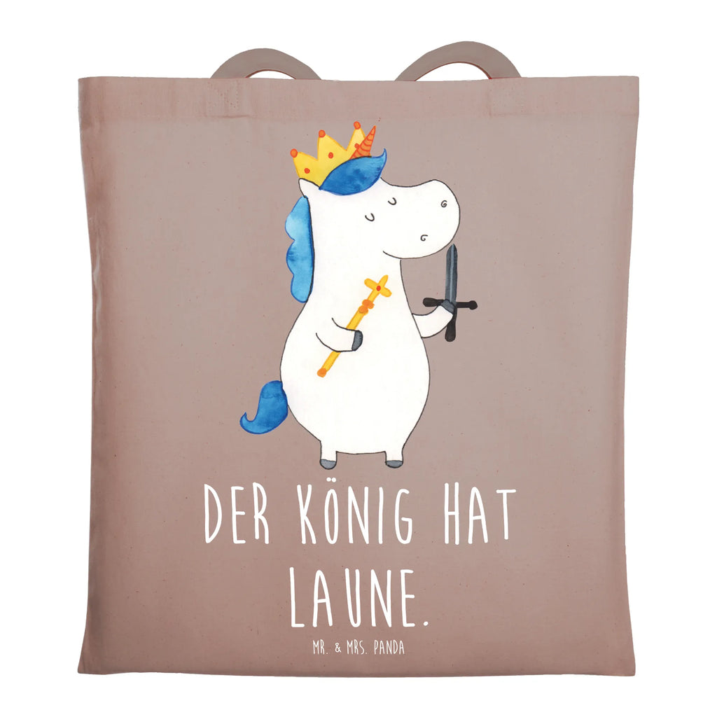 Tragetasche Einhorn König mit Schwert Beuteltasche, Beutel, Einkaufstasche, Jutebeutel, Stoffbeutel, Tasche, Shopper, Umhängetasche, Strandtasche, Schultertasche, Stofftasche, Tragetasche, Badetasche, Jutetasche, Einkaufstüte, Laptoptasche, Einhorn, Einhörner, Einhorn Deko, Pegasus, Unicorn, König, Ritter, Mittelalter