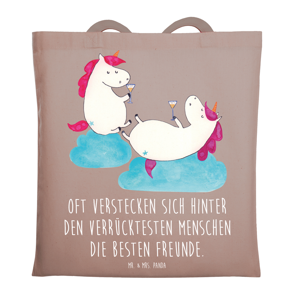 Tragetasche Einhörner Sekt Beuteltasche, Beutel, Einkaufstasche, Jutebeutel, Stoffbeutel, Tasche, Shopper, Umhängetasche, Strandtasche, Schultertasche, Stofftasche, Tragetasche, Badetasche, Jutetasche, Einkaufstüte, Laptoptasche, Einhorn, Einhörner, Einhorn Deko, Pegasus, Unicorn, Freundinnen, Freundin, BFF, Sekt, Mädelsabend, Spaß, Party, Korken, Anstoßen, Beste