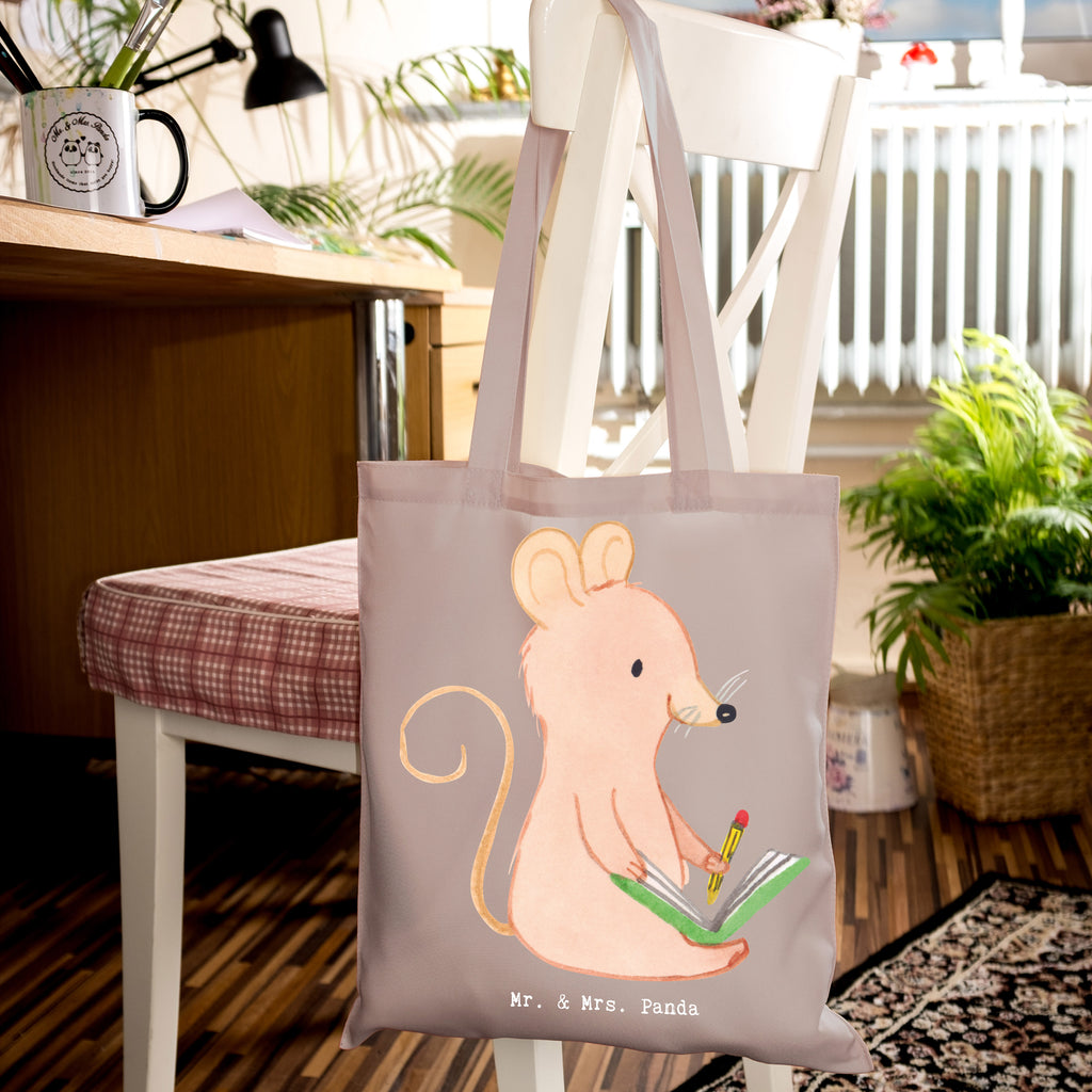 Tragetasche Maus Kreatives Schreiben Beuteltasche, Beutel, Einkaufstasche, Jutebeutel, Stoffbeutel, Tasche, Shopper, Umhängetasche, Strandtasche, Schultertasche, Stofftasche, Tragetasche, Badetasche, Jutetasche, Einkaufstüte, Laptoptasche, Geschenk, Sport, Sportart, Hobby, Schenken, Danke, Dankeschön, Auszeichnung, Gewinn, Sportler, Kreatives Schreiben, creative writing, Literatur schreiben