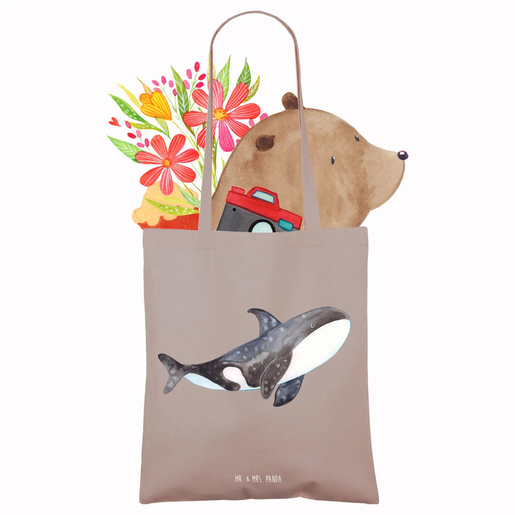 Tragetasche Orca Beuteltasche, Beutel, Einkaufstasche, Jutebeutel, Stoffbeutel, Tasche, Shopper, Umhängetasche, Strandtasche, Schultertasche, Stofftasche, Tragetasche, Badetasche, Jutetasche, Einkaufstüte, Laptoptasche, Meerestiere, Meer, Urlaub, Orca, Orcas, Killerwal, Wal, Möglichkeiten, Büro, Arbeit, Motivation, Selbstliebe, Neustart, Startup