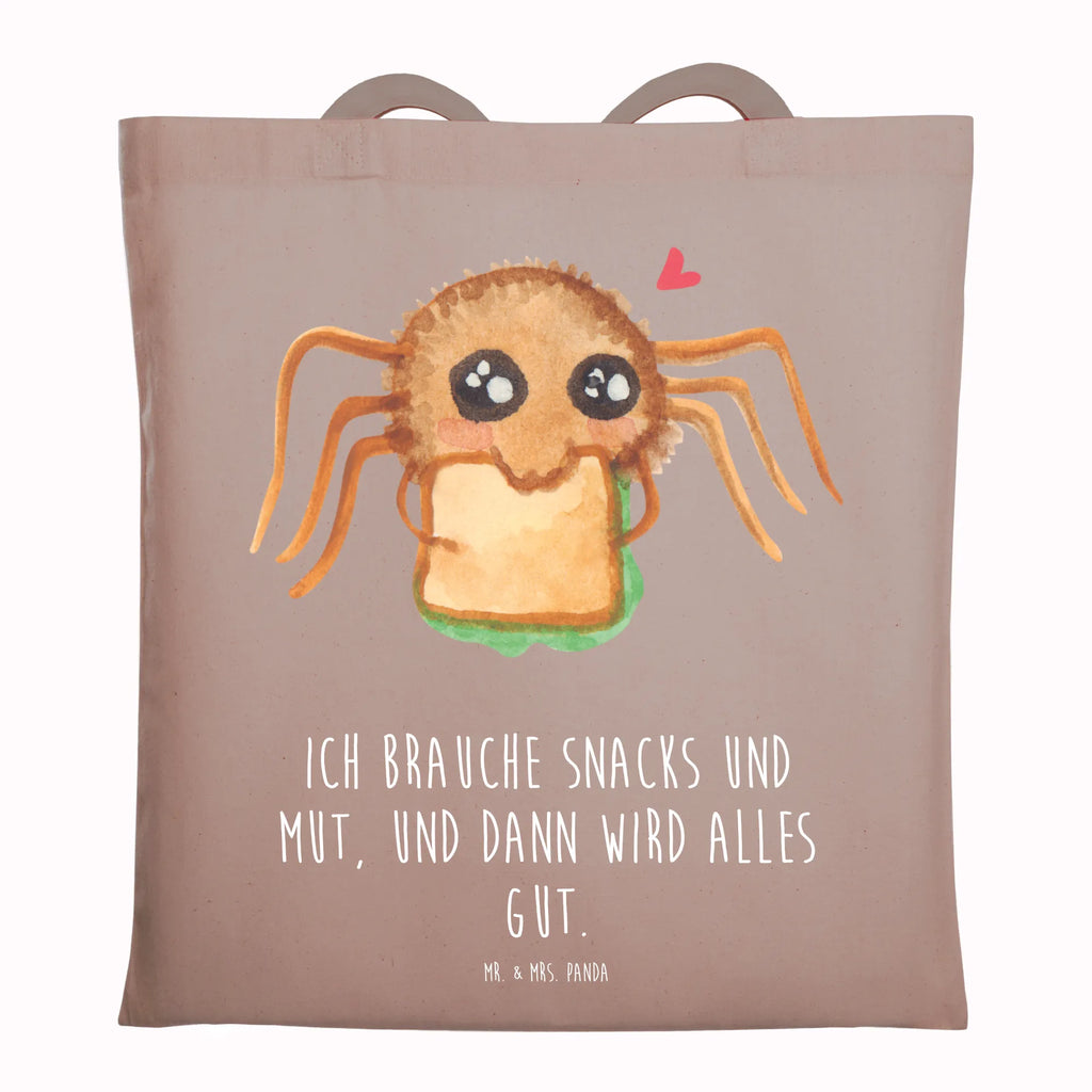 Tragetasche Spinne Agathe Sandwich Beuteltasche, Beutel, Einkaufstasche, Jutebeutel, Stoffbeutel, Tasche, Shopper, Umhängetasche, Strandtasche, Schultertasche, Stofftasche, Tragetasche, Badetasche, Jutetasche, Einkaufstüte, Laptoptasche, Spinne Agathe, Spinne, Agathe, Videos, Merchandise, Glück, Mut, Hungrig, Verfressen, Lebensfreude, Alles wird gut, Hunger