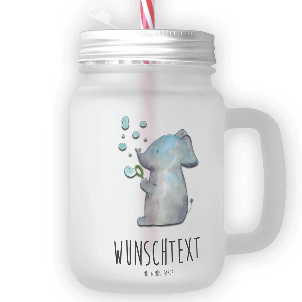 Personalisiertes Trinkglas Mason Jar Elefant Seifenblasen Personalisiertes Mason Jar, Personalisiertes Glas, Personalisiertes Trinkglas, Personalisiertes Henkelglas, Personalisiertes Sommerglas, Personalisiertes Einmachglas, Personalisiertes Cocktailglas, Personalisiertes Cocktail-Glas, mit Namen, Wunschtext, Wunschnamen, Mason Jar selbst bedrucken, Wunschglas mit Namen, Bedrucktes Trinkglas, Geschenk mit Namen, Tiermotive, Gute Laune, lustige Sprüche, Tiere, Elefant, Elefanten, Dickhäuter, Rüsseltier, Seifenblasen, Liebe, Heimat, Gefühl. Daheim, Liebesbeweis, Liebesspruch