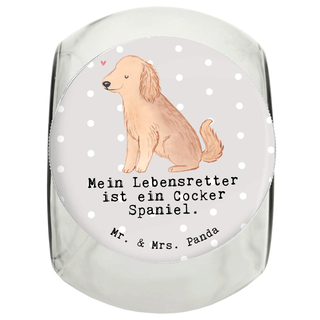 Leckerli Glas Cocker Spaniel Lebensretter Leckerli Glas, Leckerli Glas Hund, Leckerli Glas Katze, Leckerli Dose, Hundeleckerlies Behälter, Hund, Hunderasse, Rassehund, Hundebesitzer, Geschenk, Tierfreund, Schenken, Welpe, Englische Cockerspaniel, Cocker Spaniel