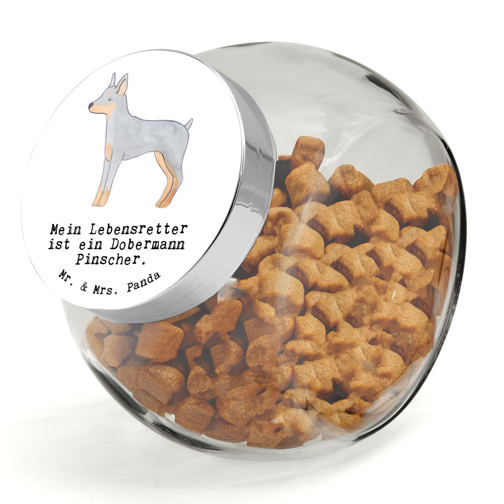 Leckerli Glas Dobermann Pinscher Lebensretter Leckerli Glas, Leckerli Glas Hund, Leckerli Glas Katze, Leckerli Dose, Hundeleckerlies Behälter, Hund, Hunderasse, Rassehund, Hundebesitzer, Geschenk, Tierfreund, Schenken, Welpe, Dobermann Pinscher