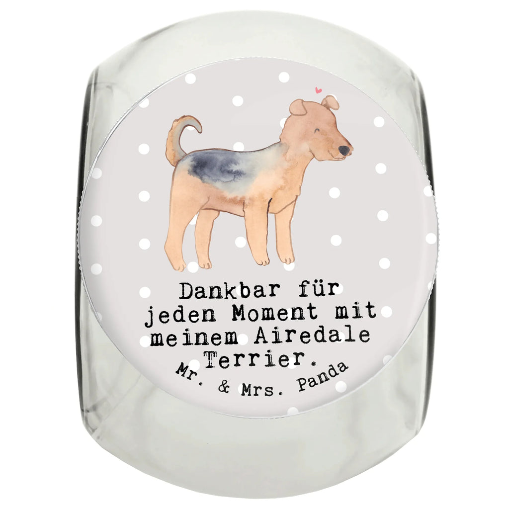 Leckerli Glas Airedale Terrier Moment Leckerli Glas, Leckerli Glas Hund, Leckerli Glas Katze, Leckerli Dose, Hundeleckerlies Behälter, Hund, Hunderasse, Rassehund, Hundebesitzer, Geschenk, Tierfreund, Schenken, Welpe, Airedale Terrier