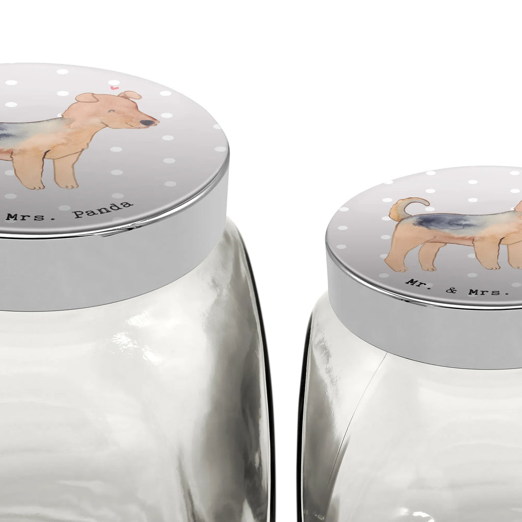 Leckerli Glas Airedale Terrier Moment Leckerli Glas, Leckerli Glas Hund, Leckerli Glas Katze, Leckerli Dose, Hundeleckerlies Behälter, Hund, Hunderasse, Rassehund, Hundebesitzer, Geschenk, Tierfreund, Schenken, Welpe, Airedale Terrier