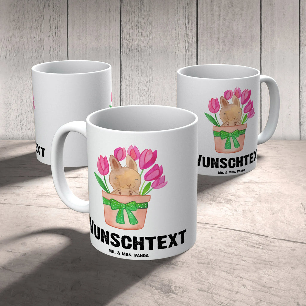 Personalisierte Tasse Hase Tulpen Personalisierte Tasse, Namenstasse, Wunschname, Personalisiert, Tasse, Namen, Drucken, Tasse mit Namen, Ostern, Osterhase, Ostergeschenke, Osternest, Osterdeko, Geschenke zu Ostern, Ostern Geschenk, Ostergeschenke Kinder, Ostern Kinder, Hase, Ostergeschenk, Tulpen, Blumenstrauß, Alternative zu Blumen