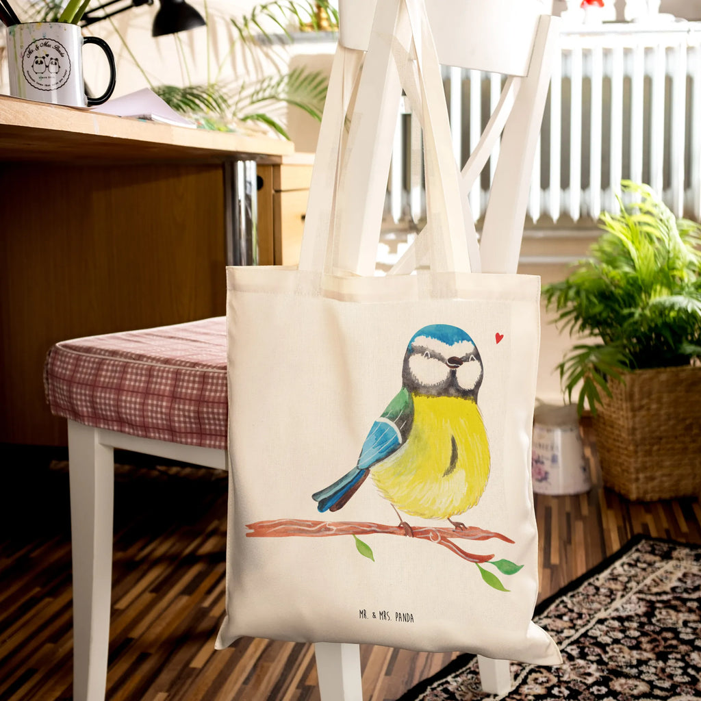 Tragetasche Vogel Blaumeise Beuteltasche, Beutel, Einkaufstasche, Jutebeutel, Stoffbeutel, Tasche, Shopper, Umhängetasche, Strandtasche, Schultertasche, Stofftasche, Tragetasche, Badetasche, Jutetasche, Einkaufstüte, Laptoptasche, Ostern, Osterhase, Ostergeschenke, Osternest, Osterdeko, Geschenke zu Ostern, Ostern Geschenk, Ostergeschenke Kinder, Ostern Kinder, Ostergrüße, Blaumeise, Vogel, liebe Grüße, Frühling, Frühlingsgefühle, Osterzeit