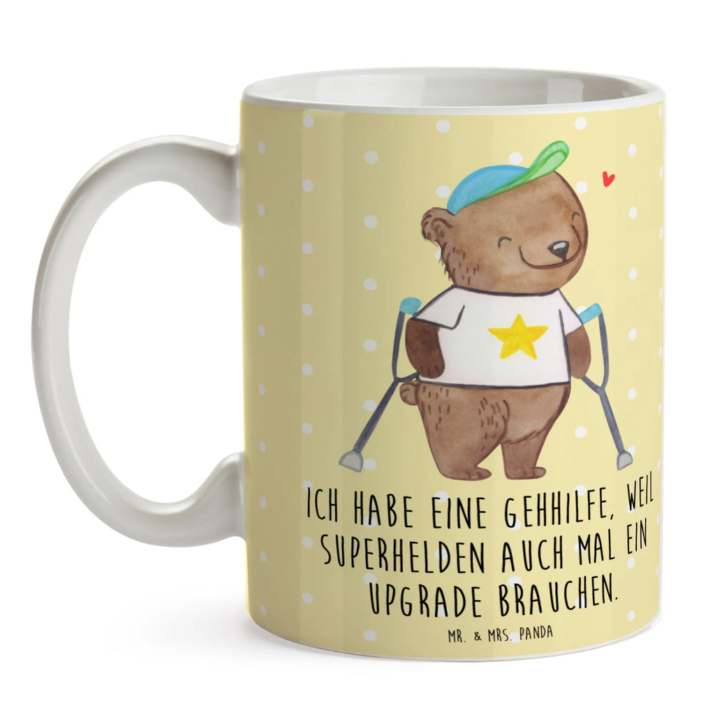 Tasse Bär Gehhilfen Tasse, Kaffeetasse, Teetasse, Becher, Kaffeebecher, Teebecher, Keramiktasse, Porzellantasse, Büro Tasse, Geschenk Tasse, Tasse Sprüche, Tasse Motive, Kaffeetassen, Tasse bedrucken, Designer Tasse, Cappuccino Tassen, Schöne Teetassen, Bär, Gehhilfe, Krücken