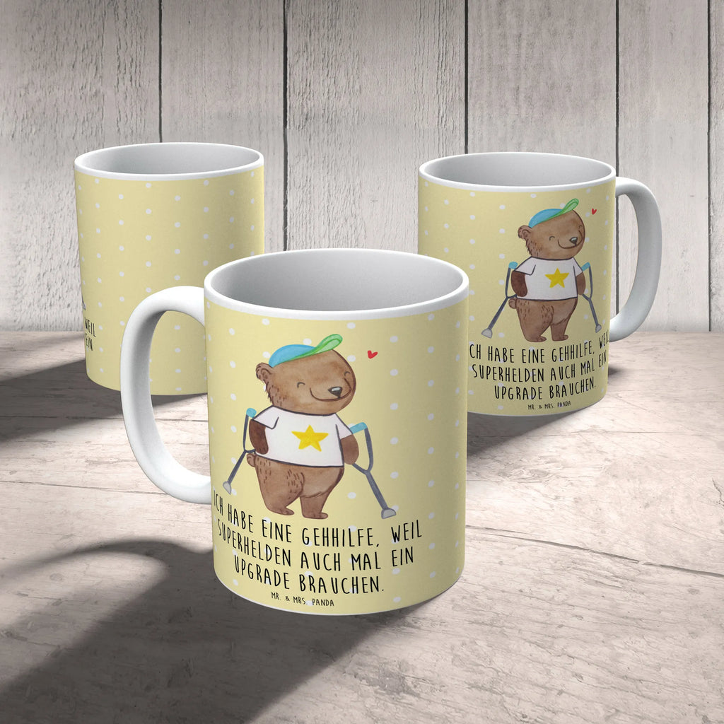 Tasse Bär Gehhilfen Tasse, Kaffeetasse, Teetasse, Becher, Kaffeebecher, Teebecher, Keramiktasse, Porzellantasse, Büro Tasse, Geschenk Tasse, Tasse Sprüche, Tasse Motive, Kaffeetassen, Tasse bedrucken, Designer Tasse, Cappuccino Tassen, Schöne Teetassen, Bär, Gehhilfe, Krücken