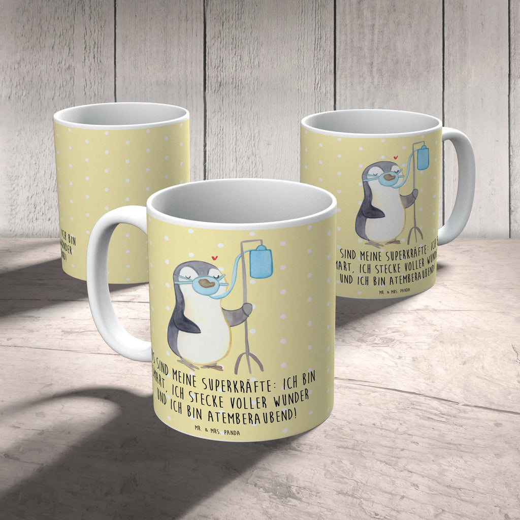 Tasse Pinguin  Sauerstoff Tasse, Kaffeetasse, Teetasse, Becher, Kaffeebecher, Teebecher, Keramiktasse, Porzellantasse, Büro Tasse, Geschenk Tasse, Tasse Sprüche, Tasse Motive, Kaffeetassen, Tasse bedrucken, Designer Tasse, Cappuccino Tassen, Schöne Teetassen, Pinguin, Sauerstoffgerät, Sauerstofftherapie