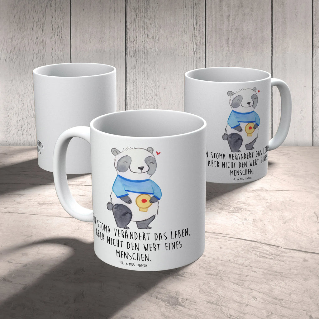 Tasse Panda künstlicher Darmausgang Tasse, Kaffeetasse, Teetasse, Becher, Kaffeebecher, Teebecher, Keramiktasse, Porzellantasse, Büro Tasse, Geschenk Tasse, Tasse Sprüche, Tasse Motive, Kaffeetassen, Tasse bedrucken, Designer Tasse, Cappuccino Tassen, Schöne Teetassen, Panda, künstlicher Darmausgang, Stoma, Stomabeutel