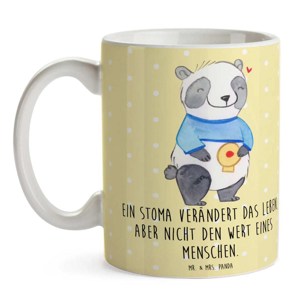 Tasse Panda künstlicher Darmausgang Tasse, Kaffeetasse, Teetasse, Becher, Kaffeebecher, Teebecher, Keramiktasse, Porzellantasse, Büro Tasse, Geschenk Tasse, Tasse Sprüche, Tasse Motive, Kaffeetassen, Tasse bedrucken, Designer Tasse, Cappuccino Tassen, Schöne Teetassen, Panda, künstlicher Darmausgang, Stoma, Stomabeutel