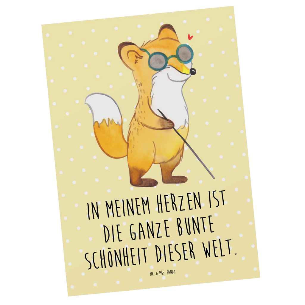 Postkarte Fuchs Blindheit Postkarte, Karte, Geschenkkarte, Grußkarte, Einladung, Ansichtskarte, Geburtstagskarte, Einladungskarte, Dankeskarte, Ansichtskarten, Einladung Geburtstag, Einladungskarten Geburtstag, Fuchs, Blindheit, Erblindung