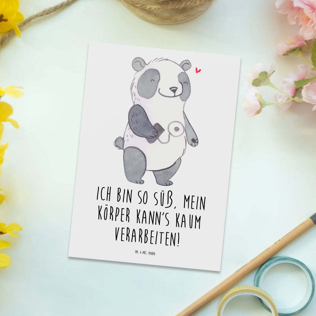 Postkarte Panda Insulinpumpe Postkarte, Karte, Geschenkkarte, Grußkarte, Einladung, Ansichtskarte, Geburtstagskarte, Einladungskarte, Dankeskarte, Ansichtskarten, Einladung Geburtstag, Einladungskarten Geburtstag, Panda, Diabetes, Diabetes mellitus, Insulinpumpe