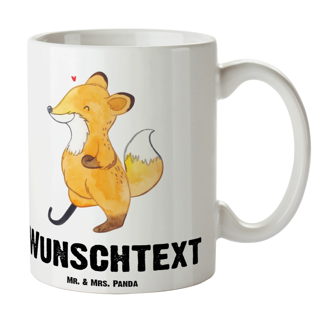 Personalisierte Tasse Fuchs Beinprothese Personalisierte Tasse, Namenstasse, Wunschname, Personalisiert, Tasse, Namen, Drucken, Tasse mit Namen, Fuchs, Amputation, Beimamputation, Beinprothese