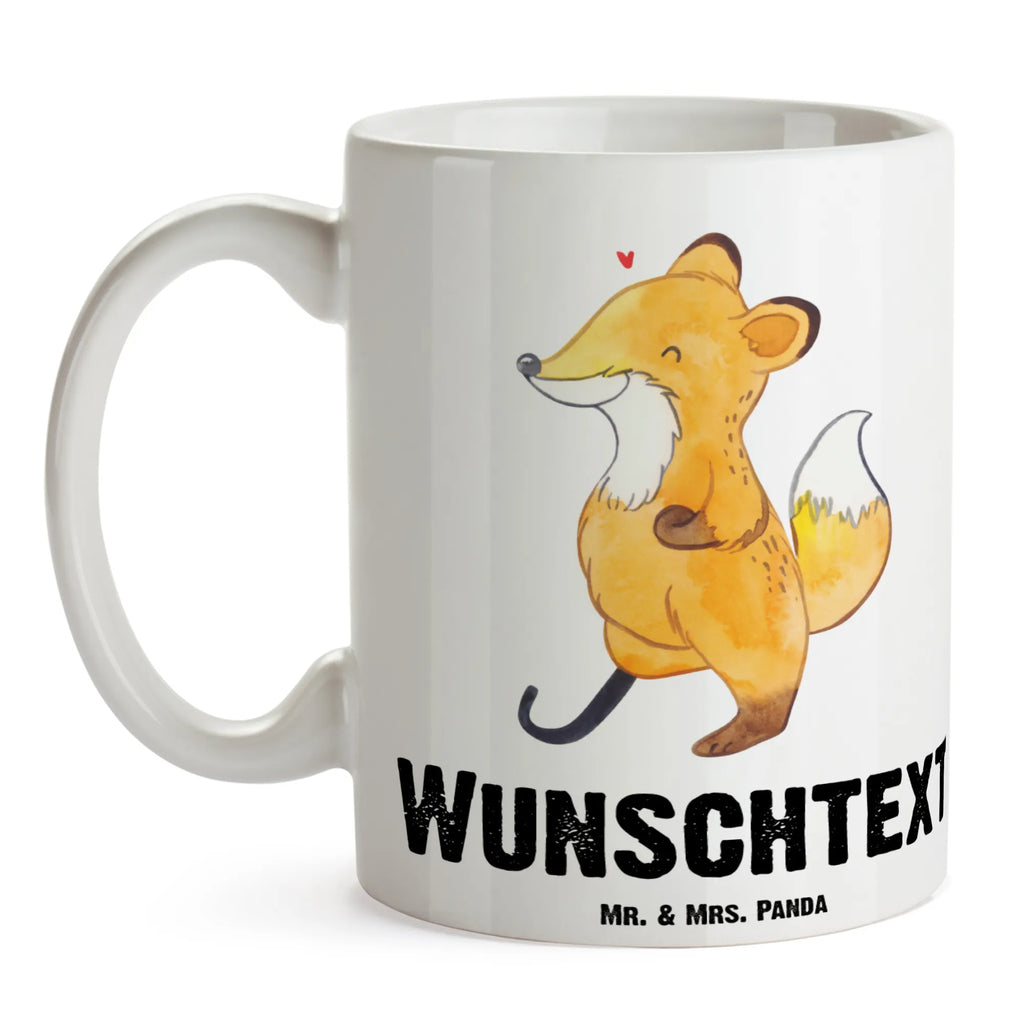 Personalisierte Tasse Fuchs Beinprothese Personalisierte Tasse, Namenstasse, Wunschname, Personalisiert, Tasse, Namen, Drucken, Tasse mit Namen, Fuchs, Amputation, Beimamputation, Beinprothese