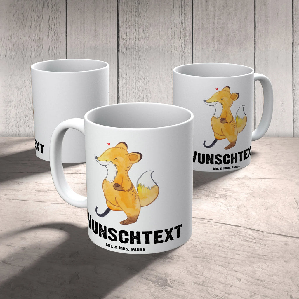 Personalisierte Tasse Fuchs Beinprothese Personalisierte Tasse, Namenstasse, Wunschname, Personalisiert, Tasse, Namen, Drucken, Tasse mit Namen, Fuchs, Amputation, Beimamputation, Beinprothese