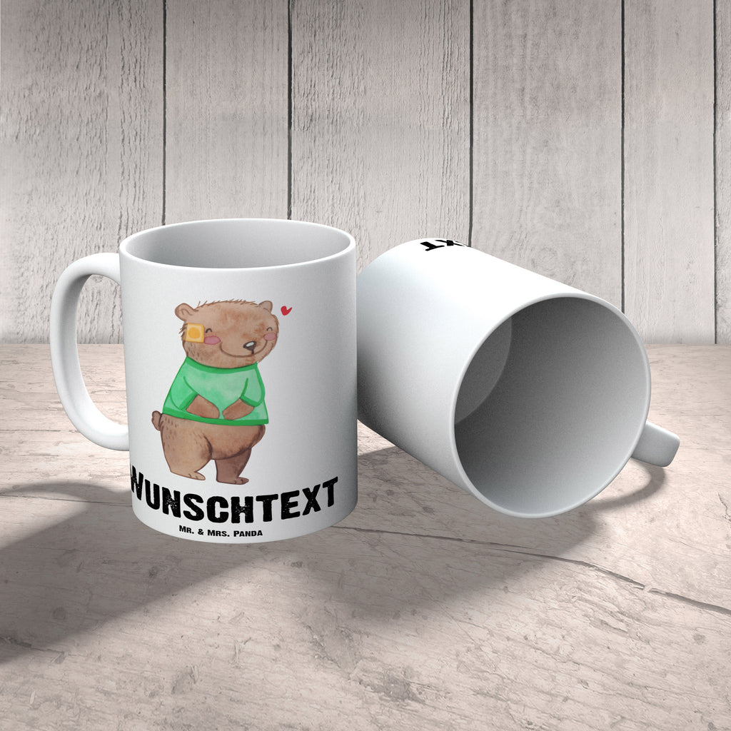 Personalisierte Tasse Bär Shunt Personalisierte Tasse, Namenstasse, Wunschname, Personalisiert, Tasse, Namen, Drucken, Tasse mit Namen, Bär, Shunt