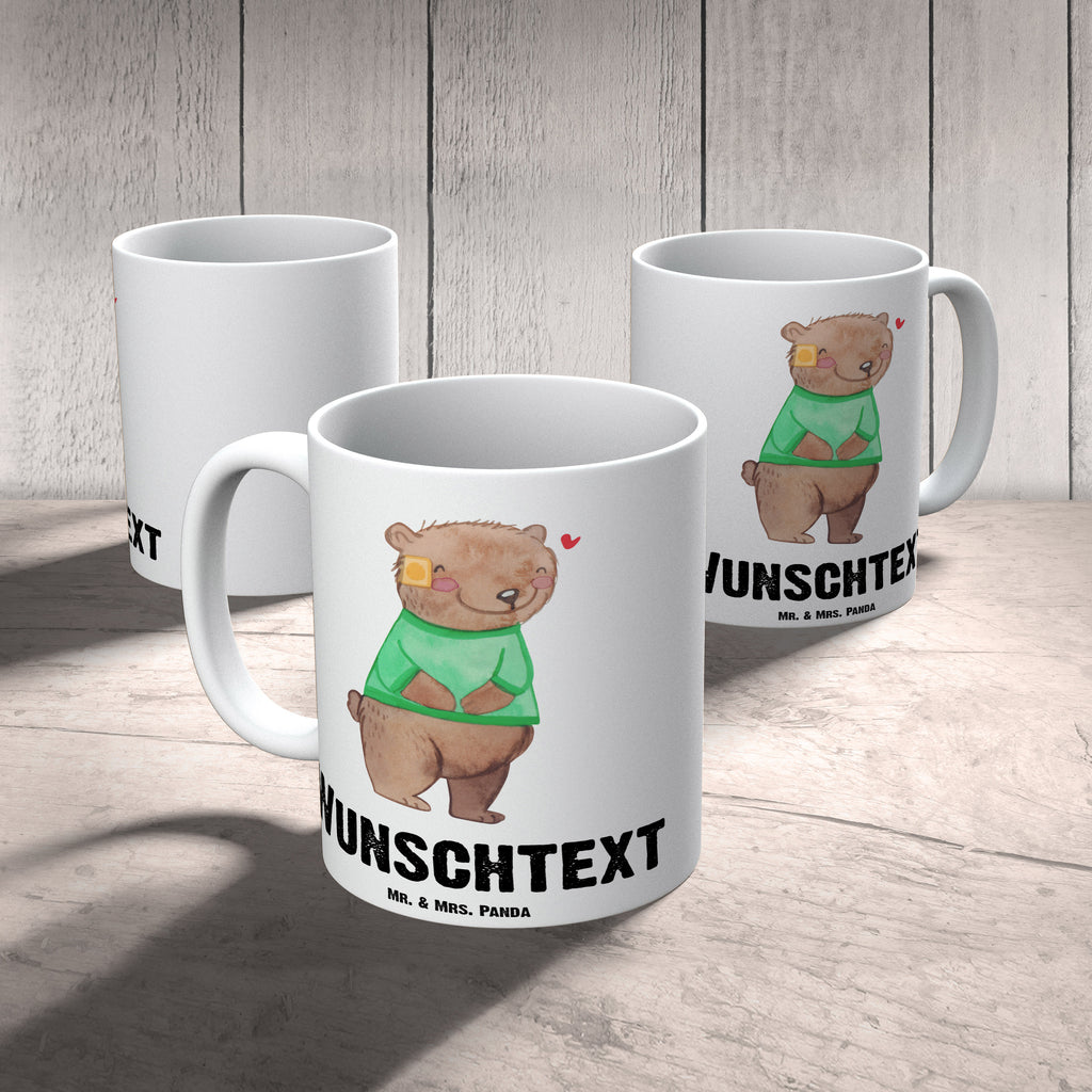 Personalisierte Tasse Bär Shunt Personalisierte Tasse, Namenstasse, Wunschname, Personalisiert, Tasse, Namen, Drucken, Tasse mit Namen, Bär, Shunt