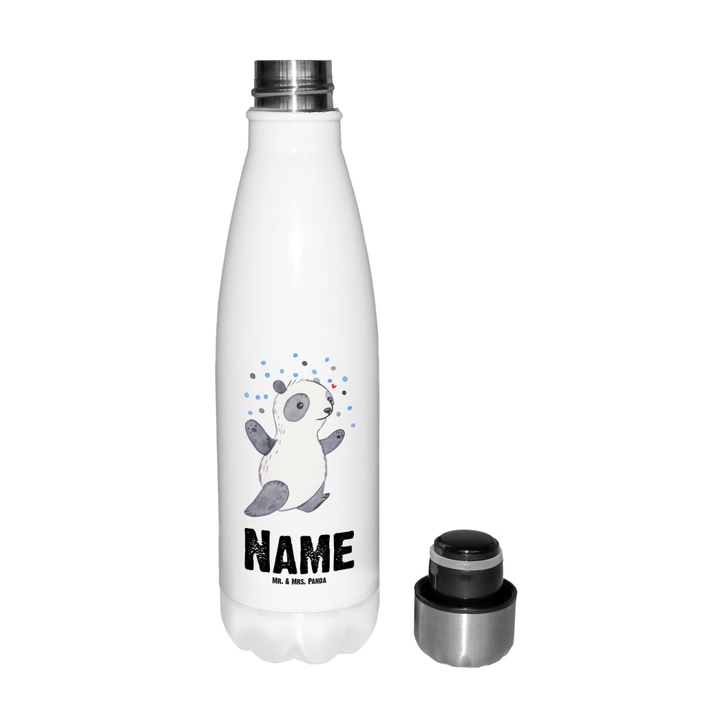 Personalisierte Thermosflasche Panda Bipolar Personalisierte Isolierflasche, Personalisierte Thermoflasche, Personalisierte Trinkflasche, Trinkflasche Mit Namen, Wunschname, Bedrucken, Namensflasche, Panda, bipolar, Bipolare Störung